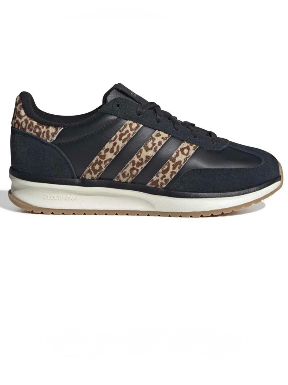 adidas Run 70s 2.0 Women's Sneakers - black leopard / cheetah print